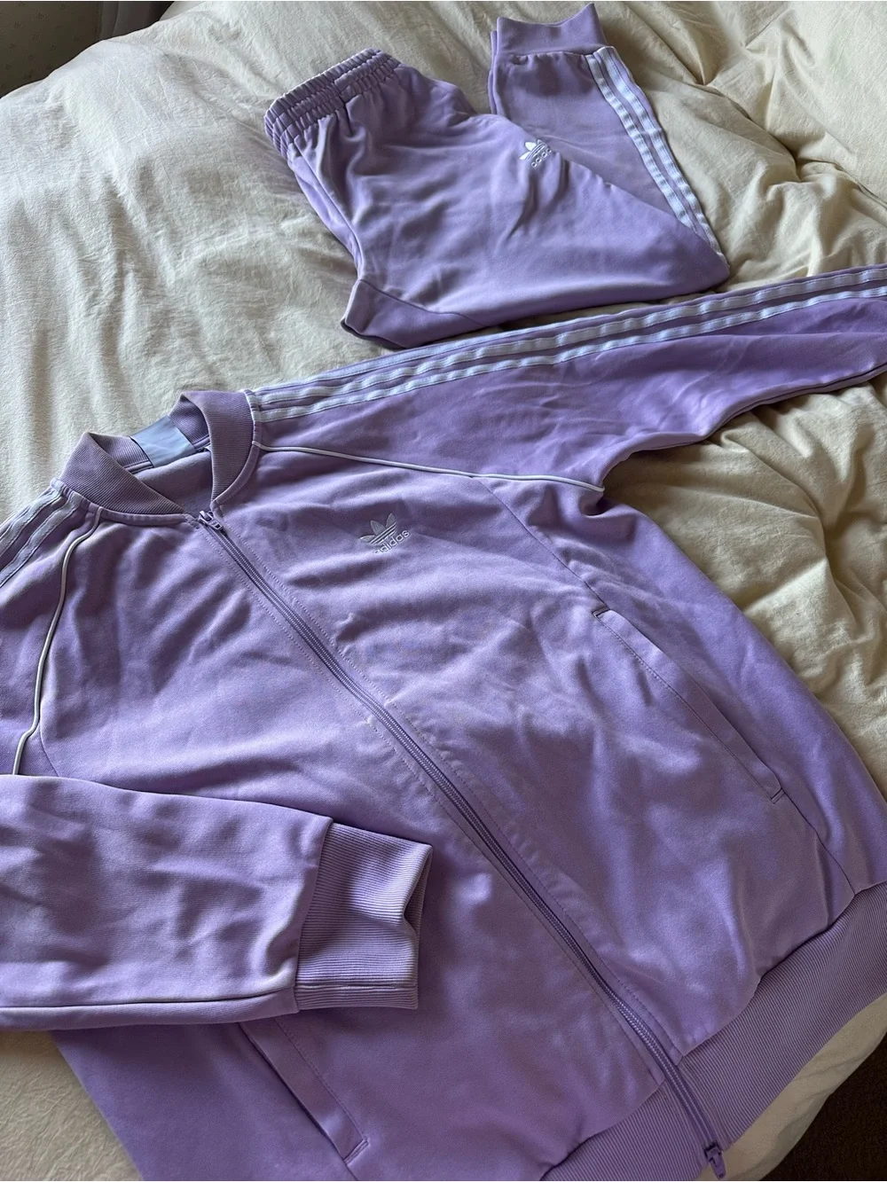 Adidas Originals SST Men’s Lilac Lavender Tracksuit.